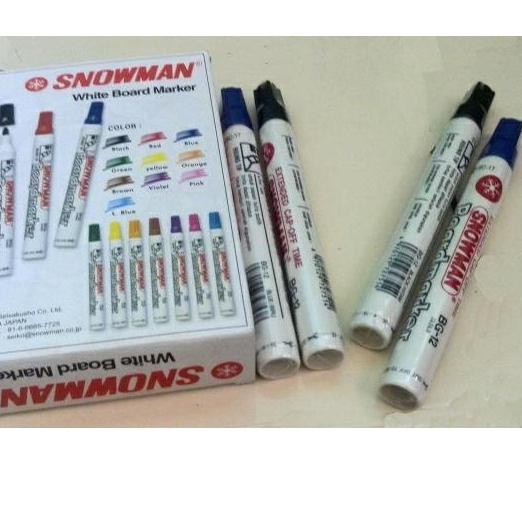 

JY7» spidol snowman whiteboard (1 lusin) ORIGINAL Barang Bagus
