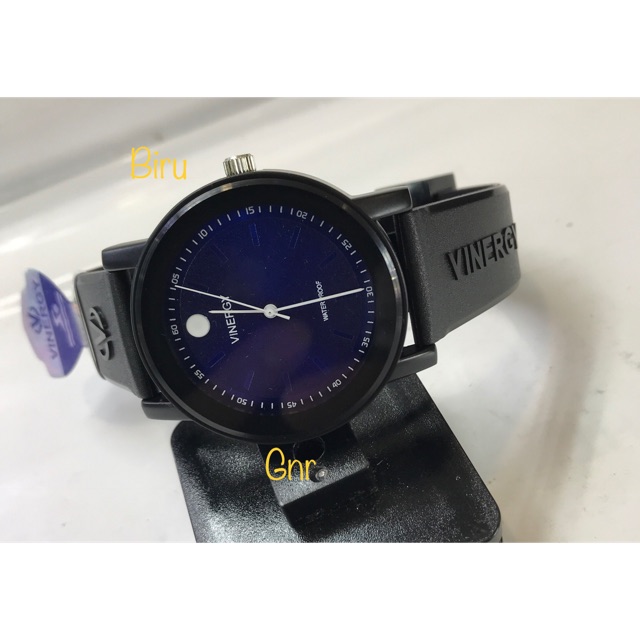 NEW,,,JAM TANGAN PRIA ELEGANT VINERGY RUBBER 2406