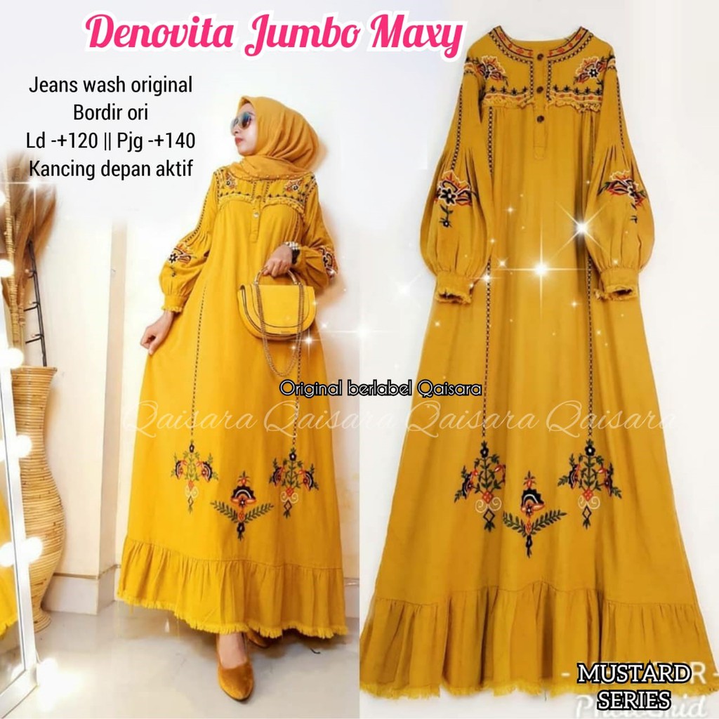 HOME DRESS JUMBO MAXI JEANS / DENOVITA MAXY GBM