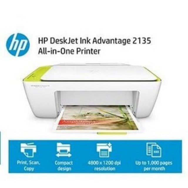 Printer HP Deskjet 2135 Ink Advantage - Second Mulus