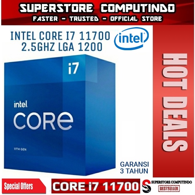 Processor Intel Core i7 11700 2.5GHz ROCKET LAKE LGA 1200 [BOX]