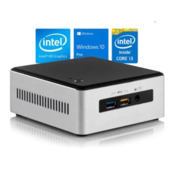 Komputer Mini PC KIT Intel NUC NUC5I3RYH I3 RAM 4GB SSD 120GB LED LG 17&quot; TOUCHSCREEN