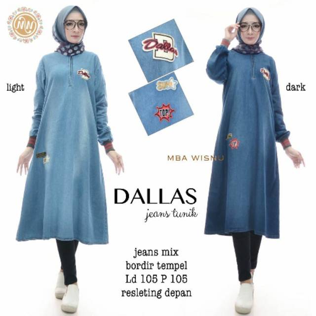 Dallas jeans tunik