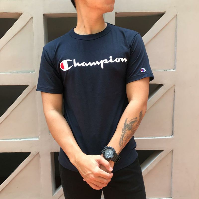 Kaos Champion Original / Champion Graphic Jersey/ Kaos Polos Berwarna Original