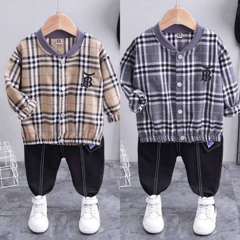 set jaket burberry 2-5 thn