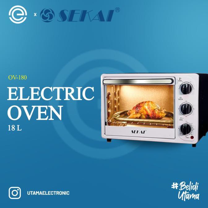 SEKAI Oven Listrik 18 Liter - OV 180