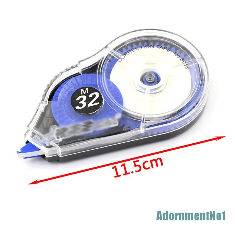 (AdornmentNo1) Correction Tape / Tip Ex Kertas Roller 32M X 5MM Untuk Sekolah / Kantor