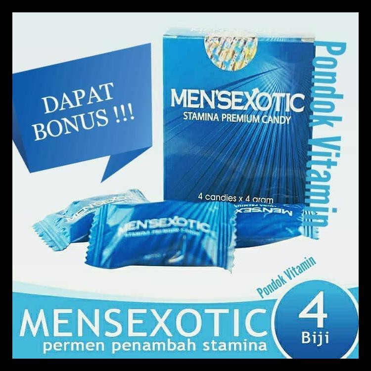 Mensexotic Candy Isi 4 Permen Stamina Kode 120