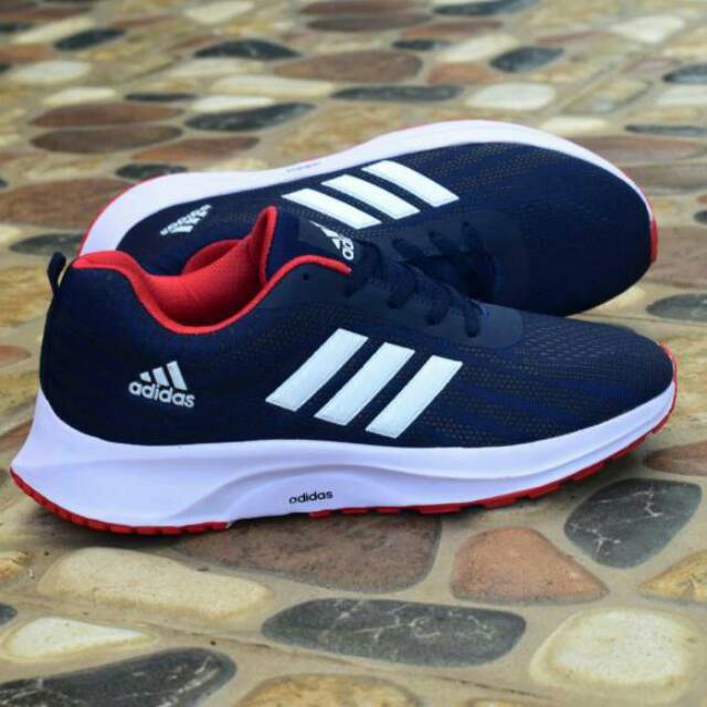 Sepatu Adidas Sporty Kasual Pria Sneakers Olahraga Running Import Premium