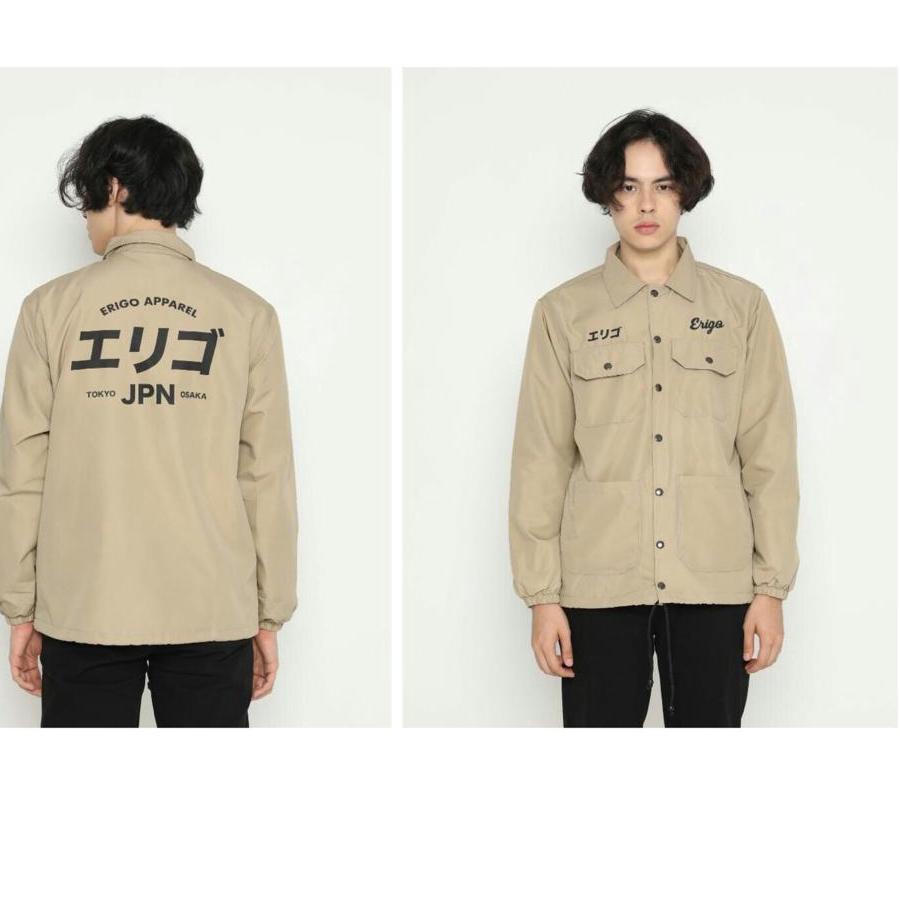 [Sale⭐] kml-14s ERIGO COACH JACKET FUJINKAI FREE STIKER I JAKET COACH ERIGO I JACKET FUJINKAI I JAKE
