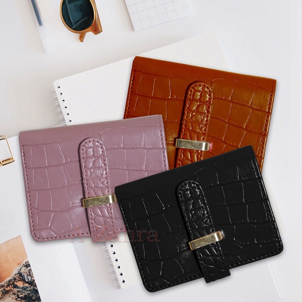 A-ZAHRA 033 DOMPET CROCO GAWANG / DOMPET KARTU CROCO