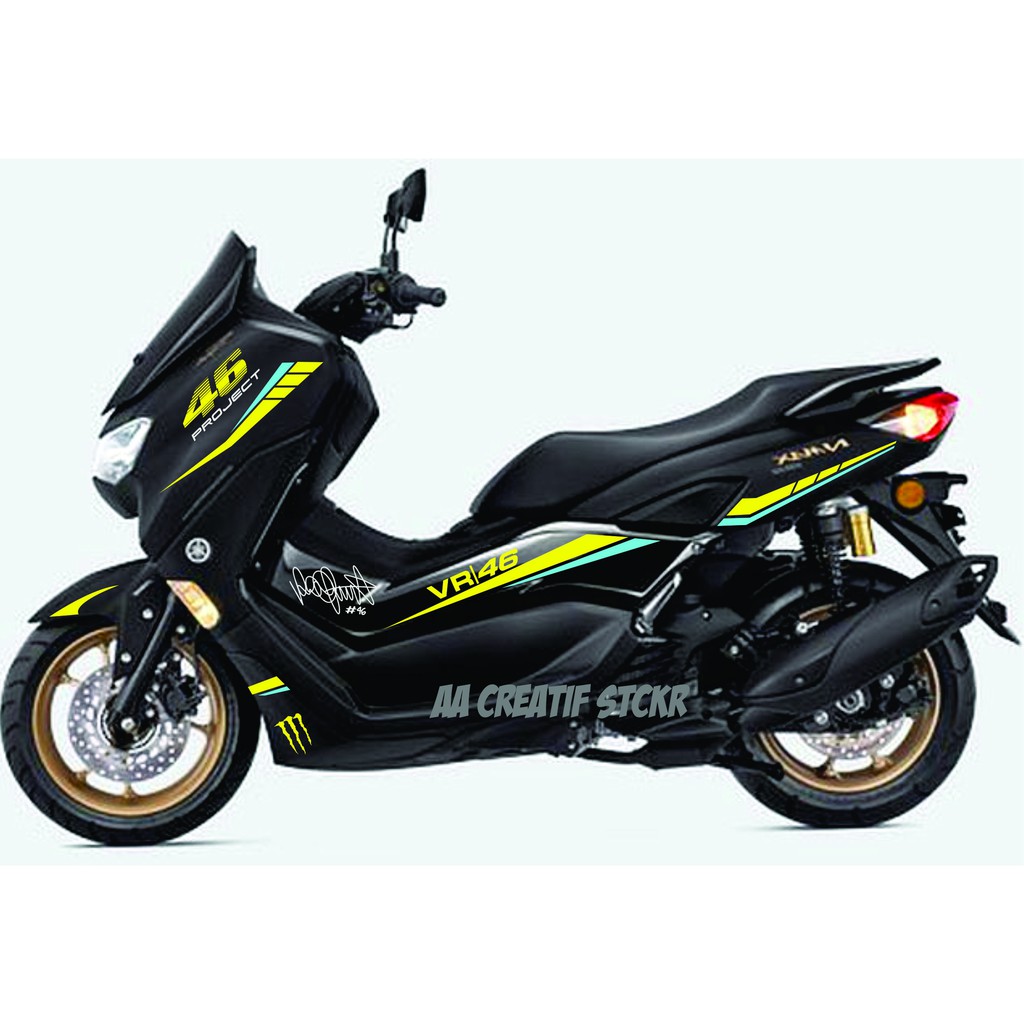 cutting sticker strip nmax 2020 sun mon vr 46 custom 02