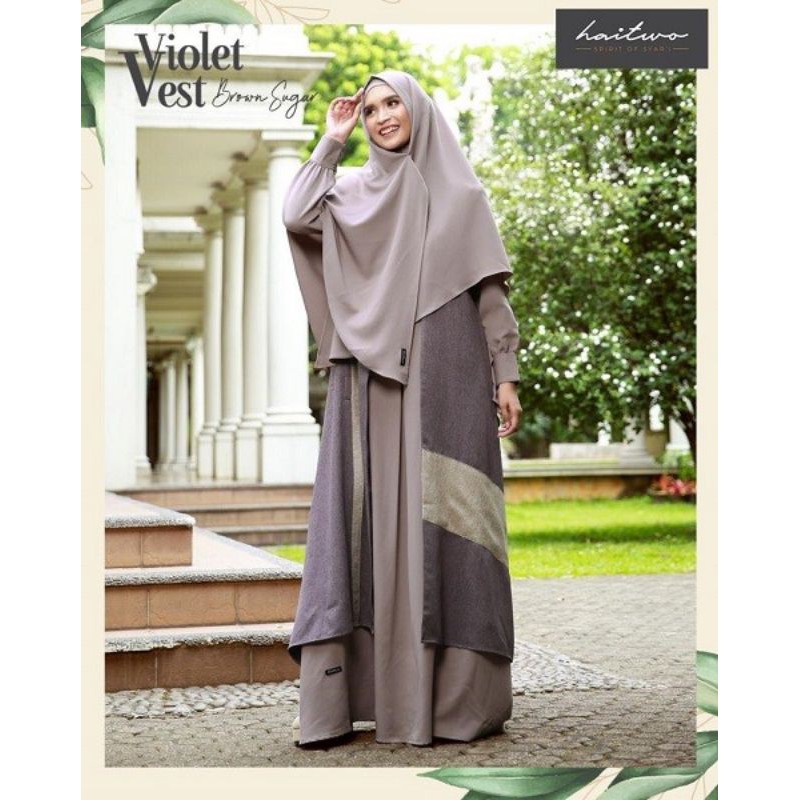 Gamis Haitwo GM 90 Violet vest
