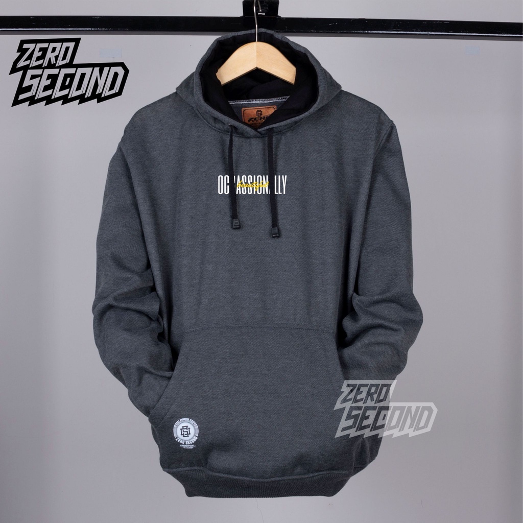 Sweater Hoodie Pria/Wanita TERLARIS kacios Hitam Original Premium Distro[BISA COD] dan FREE STIKER