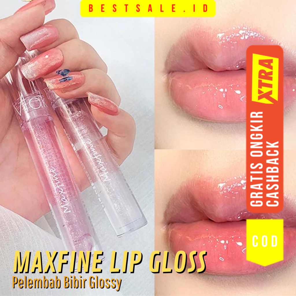 Lip Gloss Korean Waterlight - Lip Balm Glossy Pelembab Bibir Ala Korea - Lipstick Glossy Korean