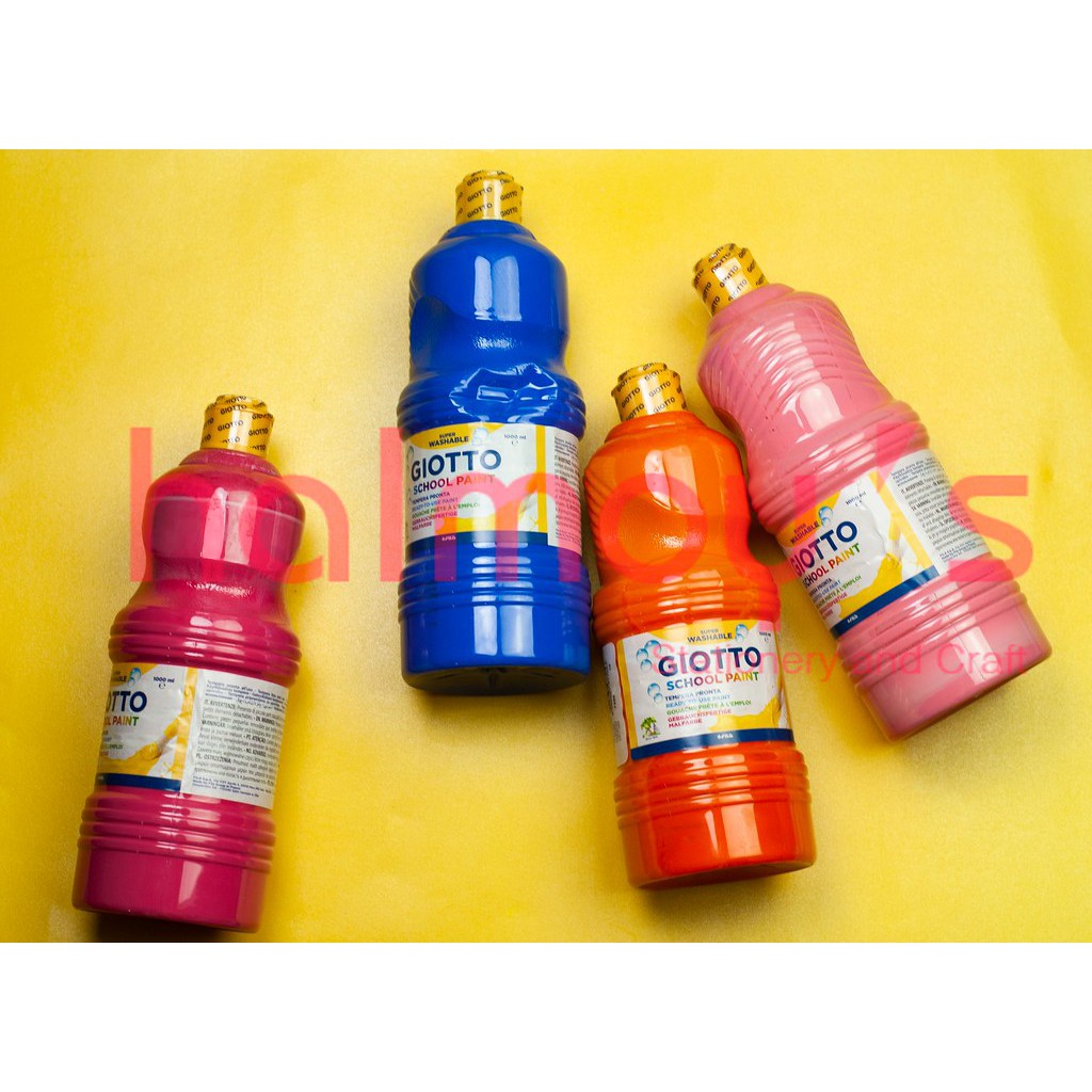 

CAT AIR / WATERCOLOR GIOTTO SCHOOL PAINT 1000 ML ( MIX WARNA )