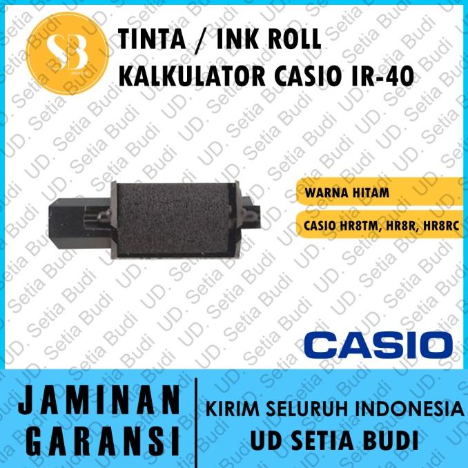 

Buruan beli] CASIO IR-40 ORIGINAL - Tinta / Ink Roll Kalkulator Made in Japan