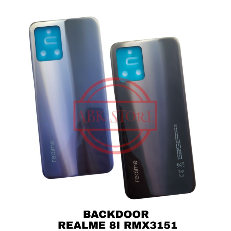 TUTUP BELAKANG BATERAI BACKDOOR BACKCOVER BACK CASING REALME 8I