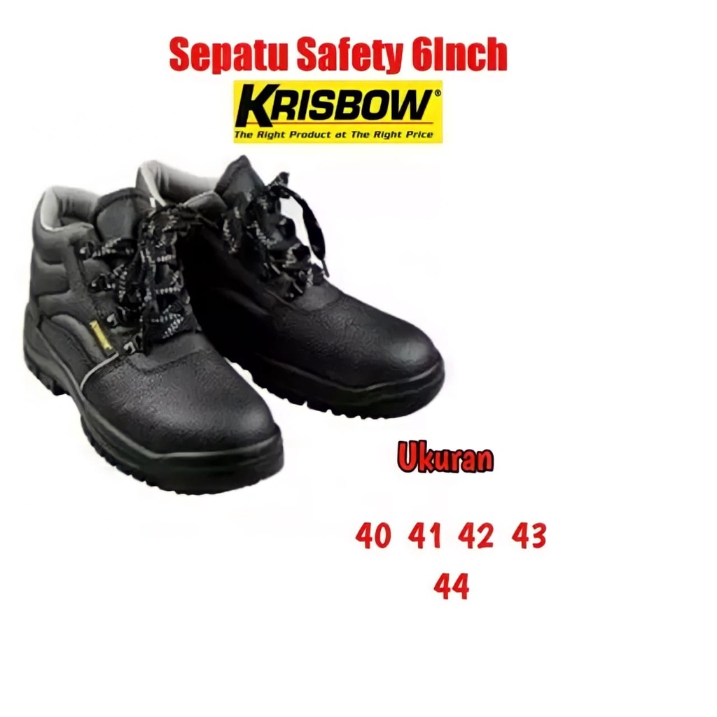 Arrow 4 inch dan 6 inch Ace KRISBOW Sepatu Safety Shoes / Sepatu Pengaman Sepatu Proyek