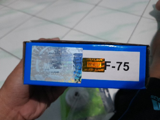 Meiji Pc 4 F75 Spray Gun Semprotan Angin Cat Meiji Tabung Atas Pc4 F75