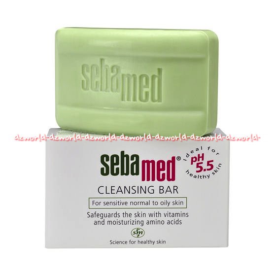 Sebamed Cleansing Bar 150gr For Sensitive Sabun Mandi Seba Med Batangan