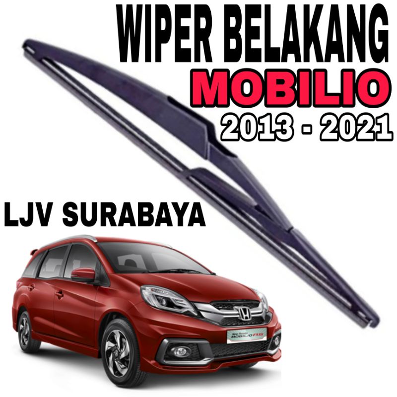 WIPER BELAKANG HONDA MOBILIO 2013 - 2021 OEM 14 INCH 3 LOCK