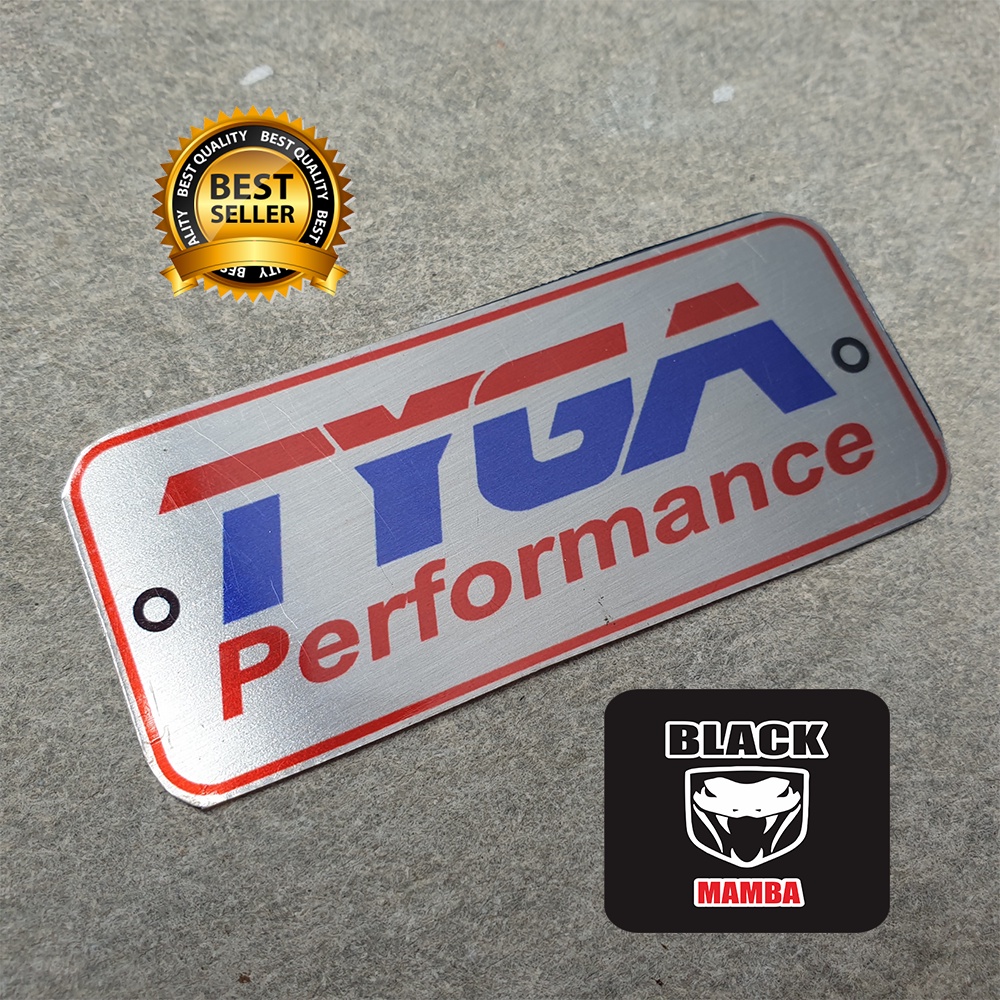 EMBLEM KNALPOT RACING MERK TYGA