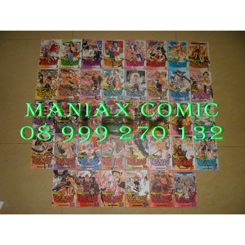 Komik Magister Negi Magi 1-38 Tamat