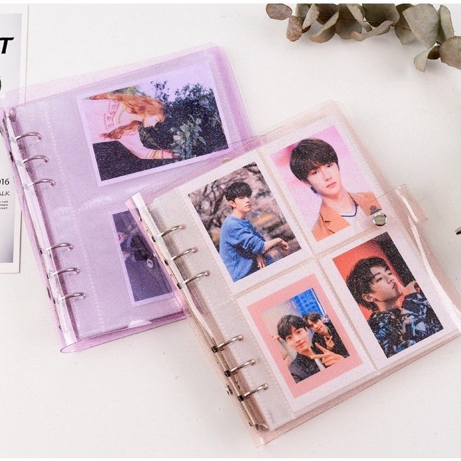 

Update Binder Photocard Jelly Glitter 6 Ring Polos Photo Card Polaroid Foto Hemat