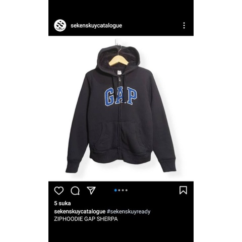 hoodie sherpa gap