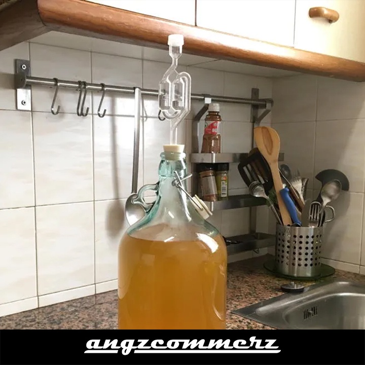 Jual Home Brew Airlock Fermentation S Type Clear 1 pcs Shopee Indonesia