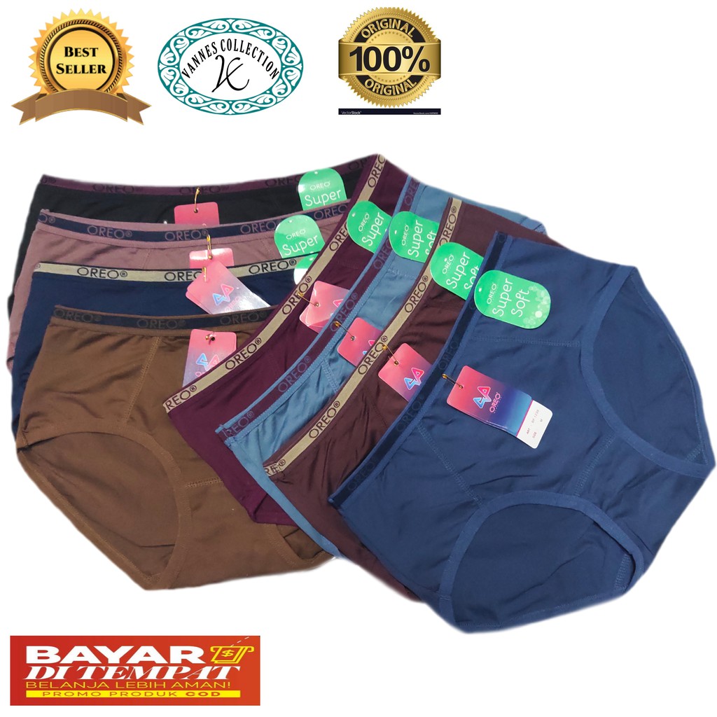 Celana Dalam Wanita Dewasa/CD Oreo BF 1236  M L XL XXL