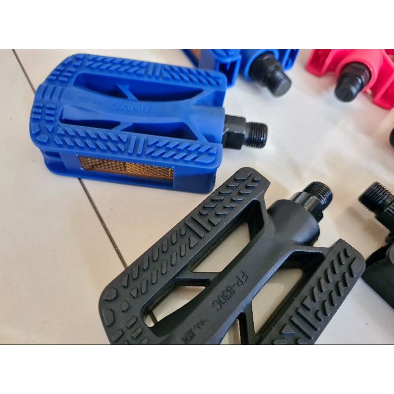 PEDAL SEPEDA BIKE BICYCLE PEDALS WARNA BISA SPEDA ANAK ANAK / DEWASA / AS KECIL / AS BESAR BMX MINI GUNUNG ONTHEL FEDERAL SELI LIPAT FOLDING BIKE