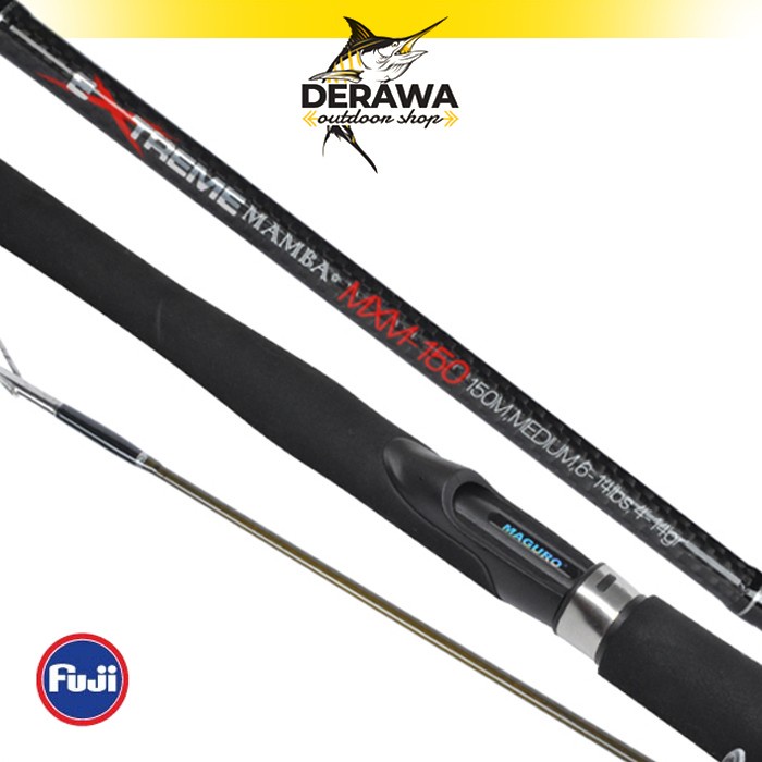 Joran MAGURO EXTREME MAMBA 150 165 180 210 pancing carbon ori  Derawa - 150
