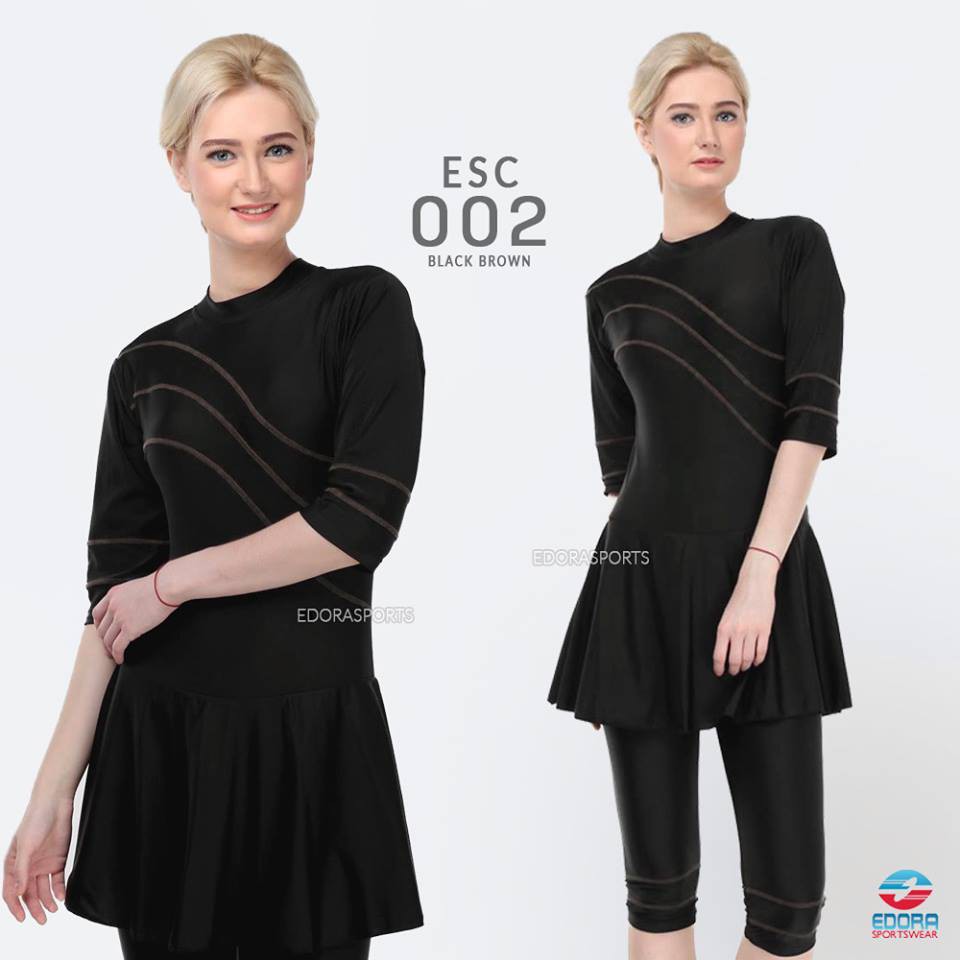 Baju Renang Wanita Edora Semi Cover ESC 002