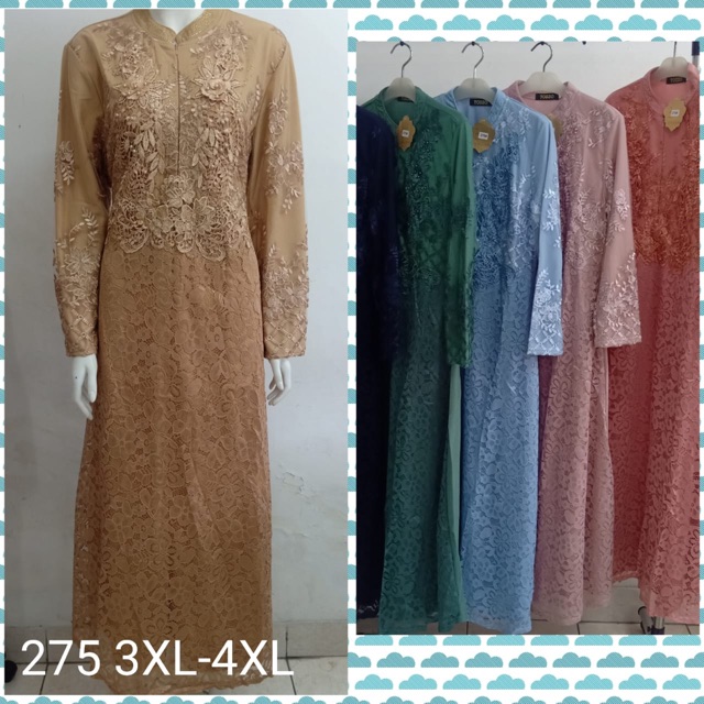 Gamis brokat import