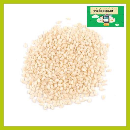 

5Yer67R- Wijen Putih - White Sesame Seed 250 Gr T7Rty67-