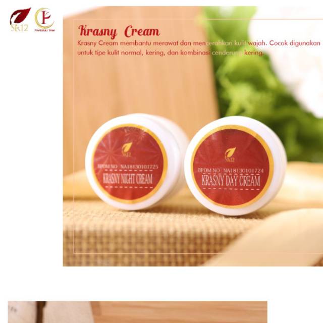 

Mencerahkan!!! Cream siang malam lembut utk kulit kering normal