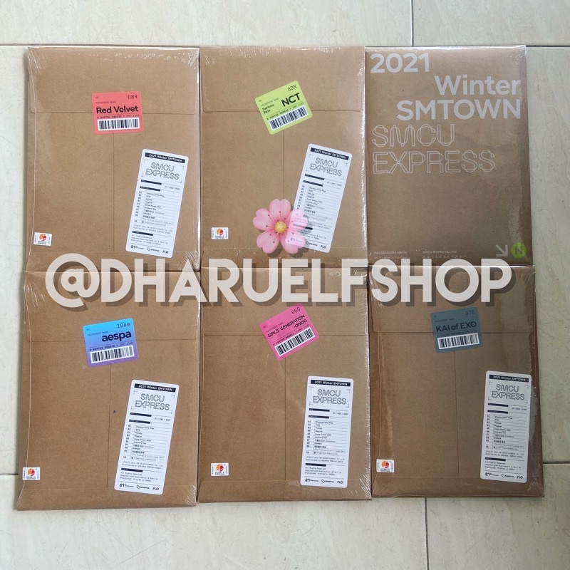SMTOWN 2021 WINTER SMCU EXPRESS ALBUM KAI EXO SHINEE RED VELVET AESPA NCT DREAM NCT127 SUPER JUNIOR 