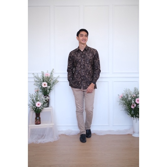 WIDBATIK - Set Batik Couple dan Kebaya Aghnia Dusty-6