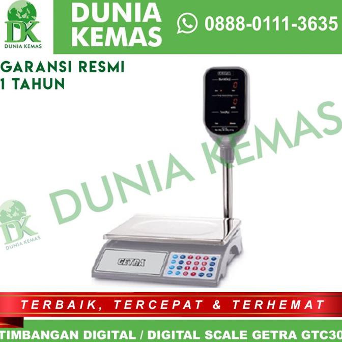 Jual Timbangan Digital   Dapur Gtc-30 Getra Timbangan Tower Digital 