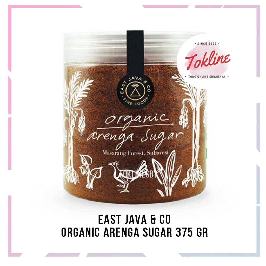 

EAST JAVA & CO ORGANIC ARENGA SUGAR 375 GR GULA