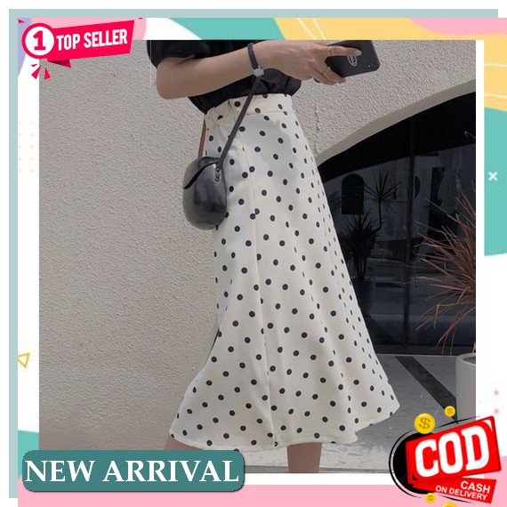 Rok Wanita Midi Skirt Coklat Pendek Tile Pesta E9S6 Ootd Wisuda Elegan Korea Remaja Panjang Tebal Mi