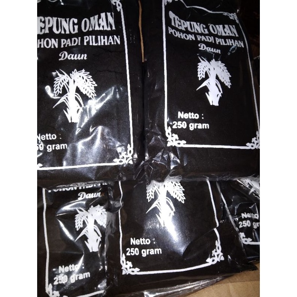 

tepung Oman/abu merang sekam alami 100%