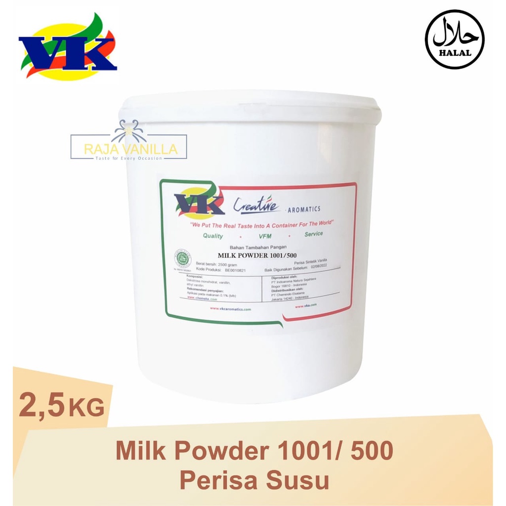 

VK Milk Powder 1001/500 - Bubuk Aroma Susu 2,5 kg