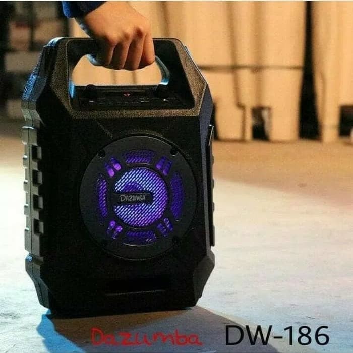 speaker aktif portable DAZUMBA dw186+mic