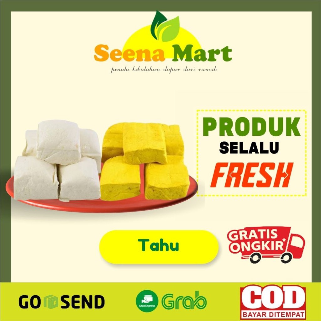 

Lauk Mentah Tahu Putih Tahu Kuning Tahu Cina 1 Bungkus Fresh