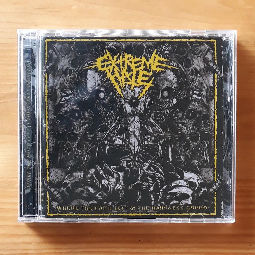 Cd EXTREME HATE - Where The Faith Left In Darkness Of Greed
