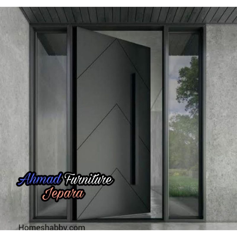 pintu utama minimalis