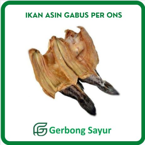 

Ikan Asin Gabus per Ons